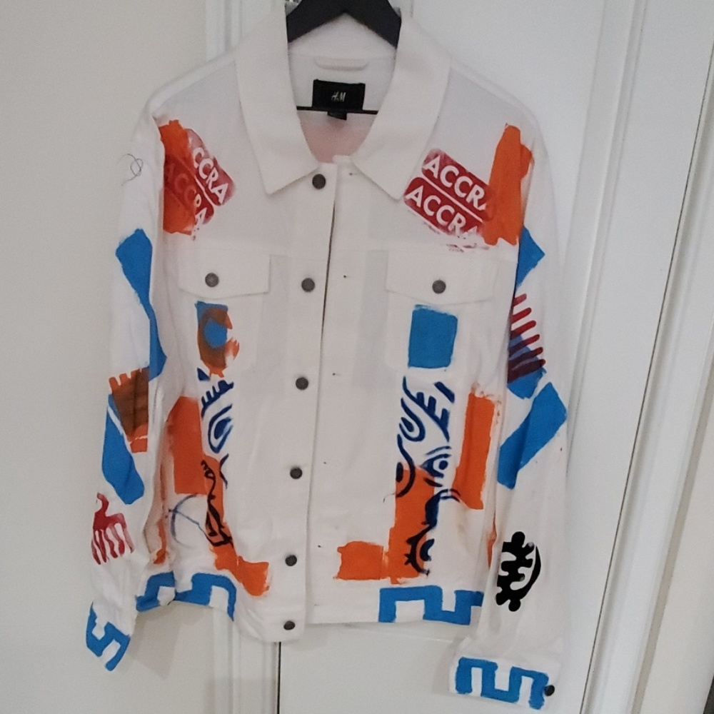 Customed painted, made by Ghanaians